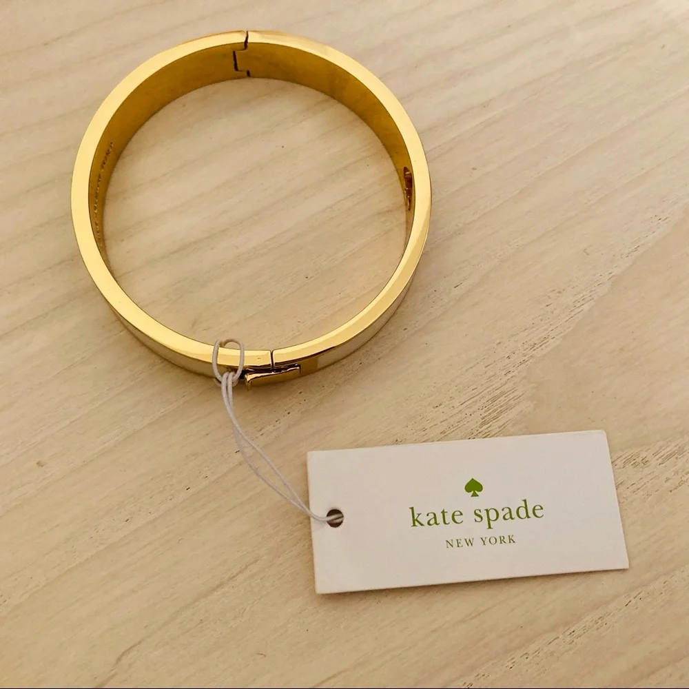 Kate Spade Hole Punch Bracelet White NWT - Picture 13 of 14